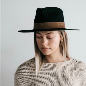 Gigi Pip Miller Fedora Black